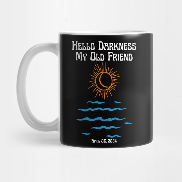 Hello Darkness My Old Friend Solar Eclipse April 08, 2024 by Point Shop